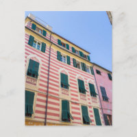 Façades de la maison Monterosso Cinque Terre Ligur