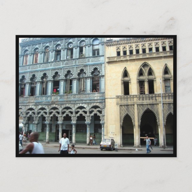 Carte Postale façades havana (Devant)