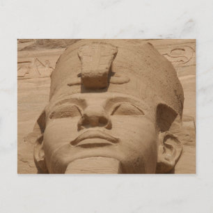 Carte Postale face abu simbel