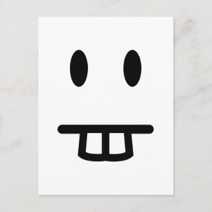 Carte Postale Face de dent
