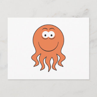 Carte Postale Face octopique