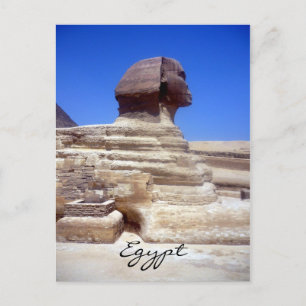 Carte Postale face sphinx
