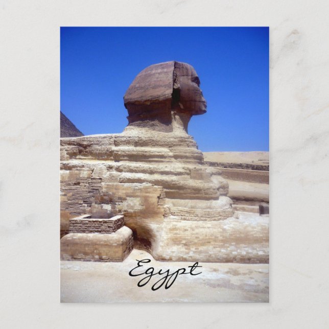 Carte Postale face sphinx (Devant)