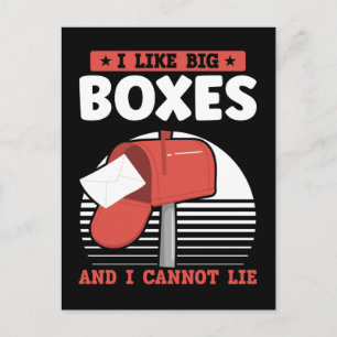 Carte Postale Facteur drôle facteur des postes facteur