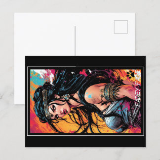 Carte Postale Fadey Barbarian Comic Style 01