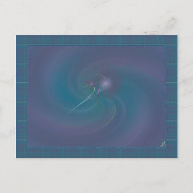 Carte Postale Faery Wand Art Abstrait (Devant)