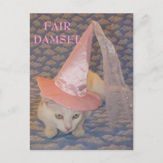 CARTE POSTALE FAIR DAMSEL MISSY
