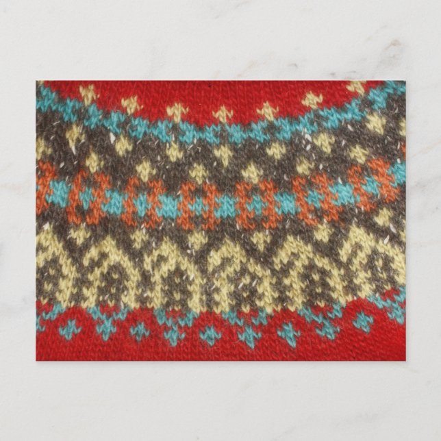 Carte postale Fair Isle (Devant)