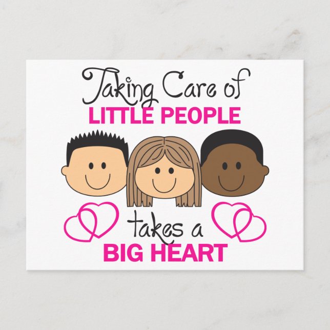 Carte Postale Faire attention (Devant)