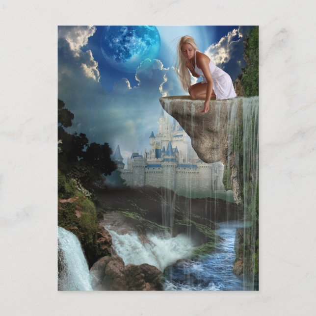 Carte Postale Faire des chutes d'eau (carte postale) (Devant)