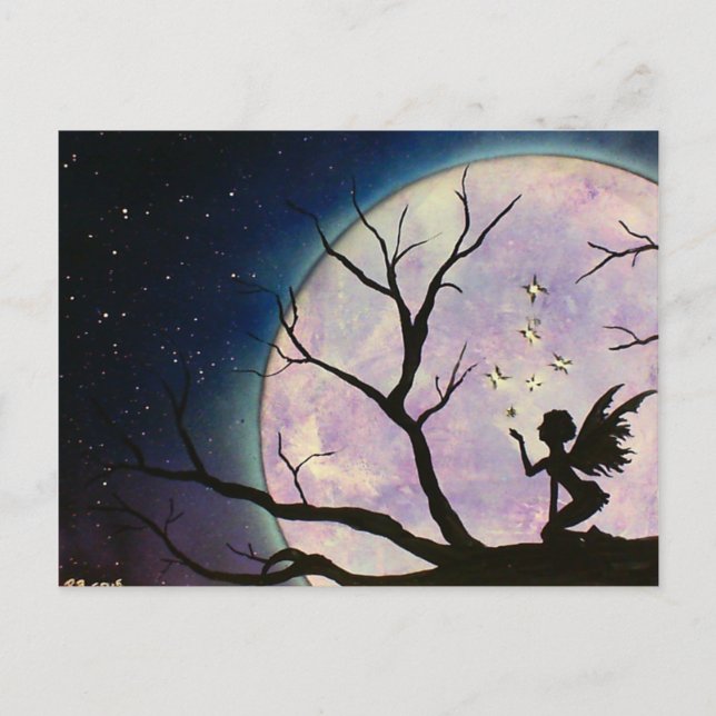 Carte Postale Faire des étoiles (Devant)