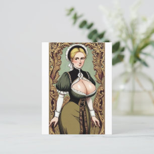 Carte Postale Faire Maiden 1