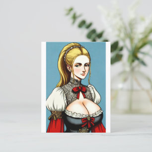 Carte Postale Faire Maiden 11