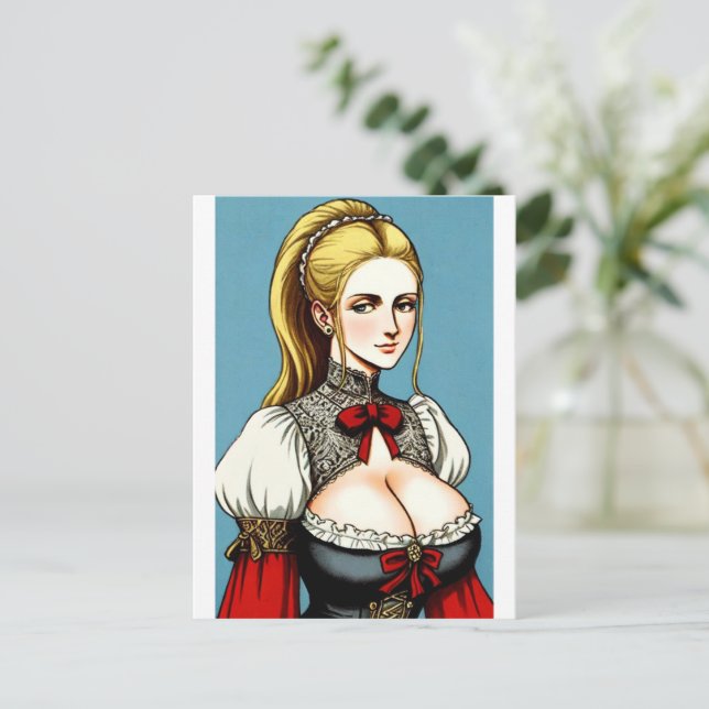 Carte Postale Faire Maiden 11 (Debout devant)