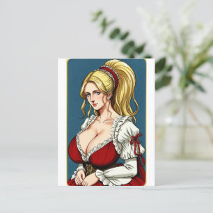 Carte Postale Faire Maiden 6