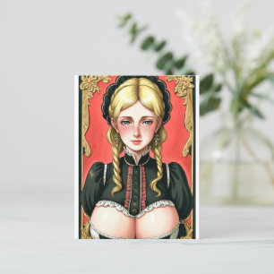 Carte Postale Faire Maiden 7