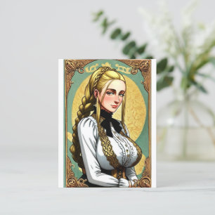 Carte Postale Faire Maiden 8