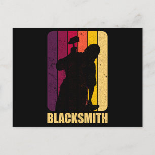 Carte Postale Faire-part 100.Blacksmith Blacksmithing Metalworker Cadeau
