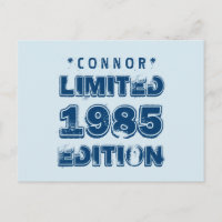 1985 ou toute année Anniversaire Limited Edition 3