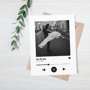 Carte Postale Faire-part Album unique Couverture Musique Chanson Viral Enre