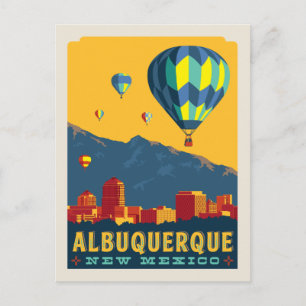 Carte Postale Faire-part Albuquerque, Nouveau-Mexique   Save the date