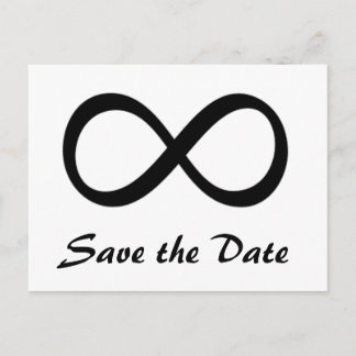 Carte Postale Faire-part Amour infini