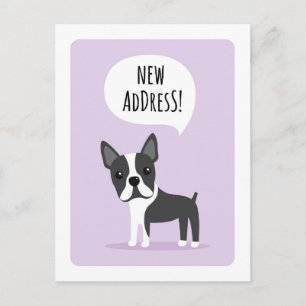 Carte Postale Faire-part Annonce de déménagement à la nouvelle adresse du t