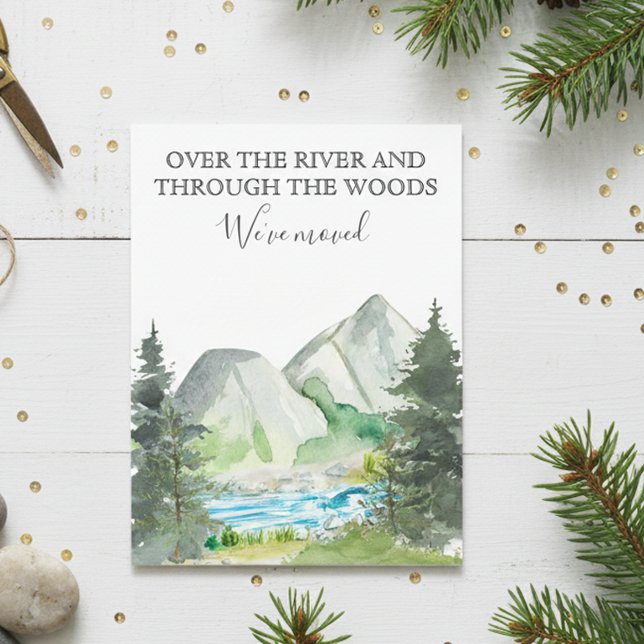 Carte Postale Faire-part Annonce de déménagement dans une nouvelle maison C (Créateur téléchargé)