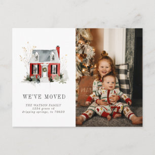 Carte Postale Faire-part Annonce de déménagement dans une nouvelle maison f