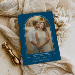 Carte Postale Faire-part Arc moderne Boho Arch avec photo Enregistrer la da<br><div class="desc">Créez une carte de date unique avec cette arche moderne avec design photo! Ajoutez simplement votre photo et changez le libellé. Modifiez facilement les couleurs de tous les éléments et arrière - plan pour correspondre à votre palette de couleurs !</div>
