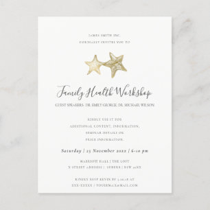 CARTE POSTALE FAIRE-PART ATELIER EUCALYPTUS ROSE PÂLE NAVY PINK