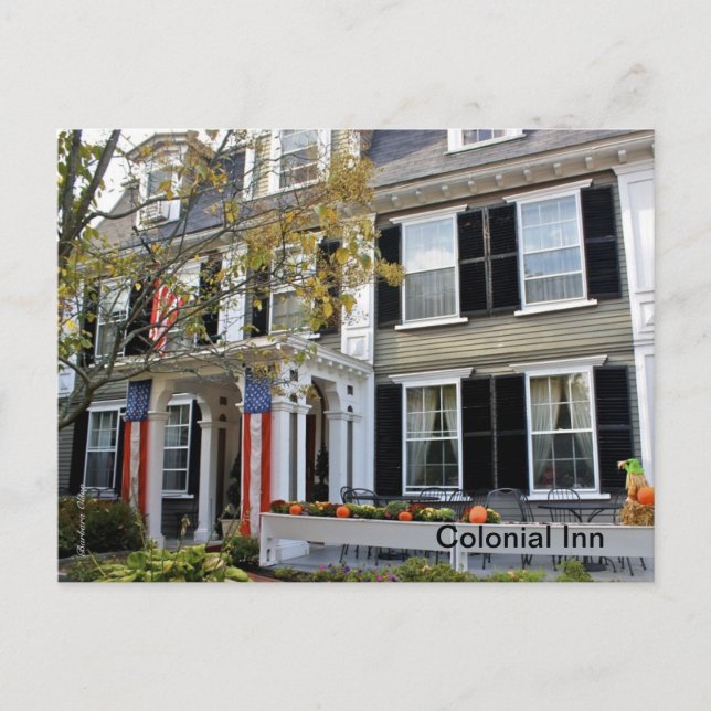 Carte Postale Faire-part auberge coloniale : Accord, mA (Devant)