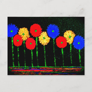 Carte Postale Faire-part Ballons et fleurs Sweet sixteen Enregistrer la dat