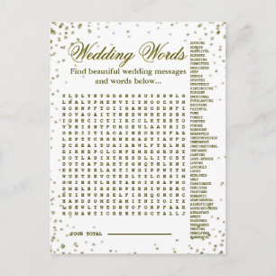 Carte Postale Faire-part Beau jeu de mots Mariages