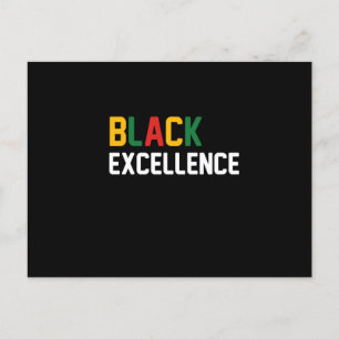 Carte Postale Faire-part Black Excellence Black Fier