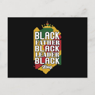 Carte Postale Faire-part Black Father Black Leader (3)