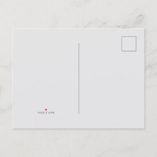 Carte Postale Faire-part Blanc #FFFFF, Aqua Haze