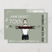 Bodybuilding Rétro 70e Anniversaire Enregistrez la