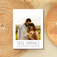 Boissons gratuites Winery Wedding Enregistrer la d