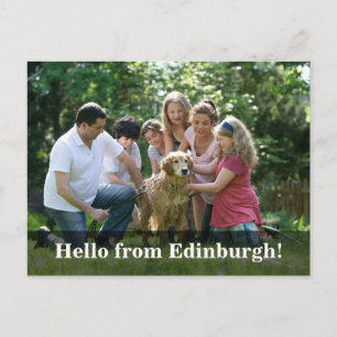 Carte Postale Faire-part Bonjour voisin éditable, Nouvelle adresse, intro