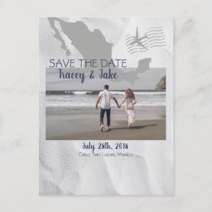 Carte Postale Faire-part Cabo San Lucas Destination Mariage Enregistrer la 