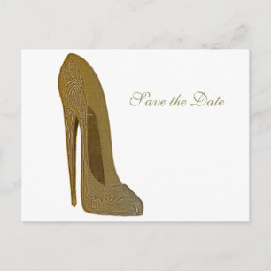 Carte Postale Faire-part Cadeaux stylets vintages d'art de talon haut de
