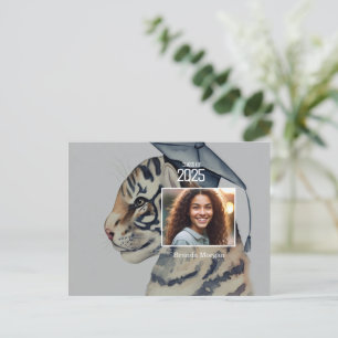 Carte Postale Faire-part Carton d'annonce de remise de diplômes unique