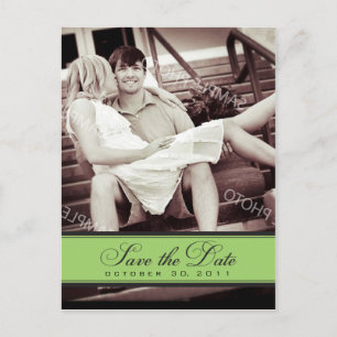 Carte Postale Faire-part Carton d'invitation avec photo pour annoncer la da