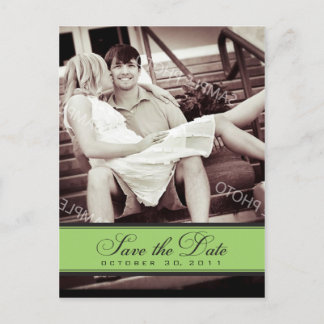 Carte Postale Faire-part Carton d'invitation avec photo pour annoncer la da