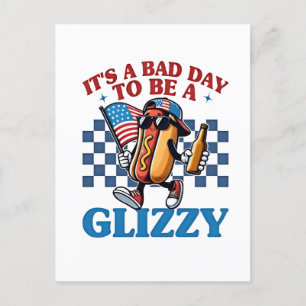 Carte Postale Faire-part C'est une mauvaise journée d'être un T-shirt 4 jui