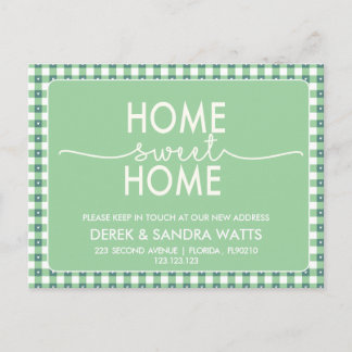 Carte Postale Faire-part Change of address we have moved house rustic