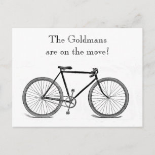 Carte Postale Faire-part Changement d'adresse vintage