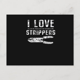 Carte Postale Faire-part Chemise électrique IBEW Union Papa T Chemise Retra