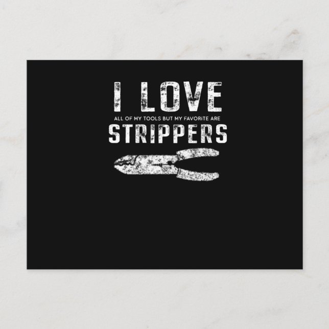 Carte Postale Faire-part Chemise électrique IBEW Union Papa T Chemise Retra (Devant)